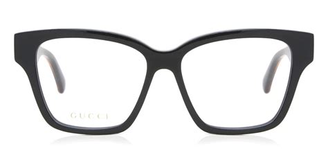 Gucci GG1302O 004 Eyeglasses in Black.